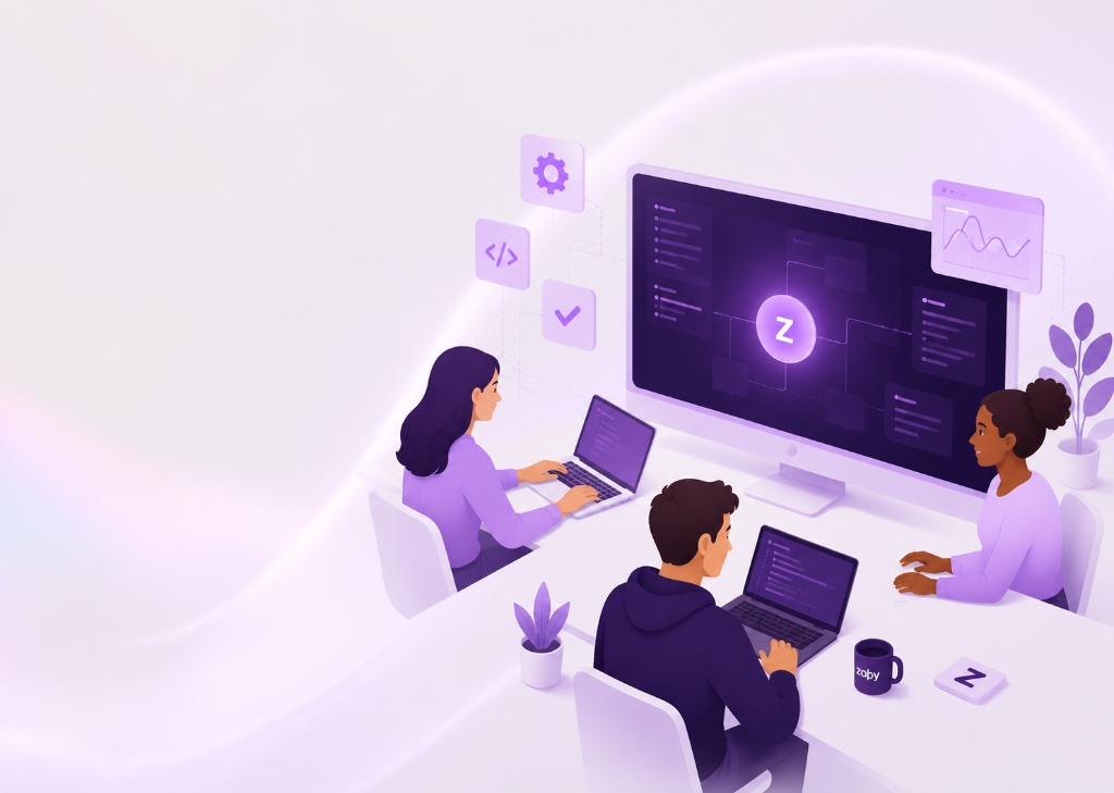 Zaby Team collaborating on AI infrastructure